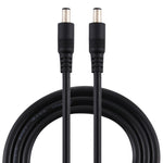 Cabo Adaptador Conector DC Plug Macho para Macho 5.5 x 2.1mm, 50cm, 1m, 1.5m