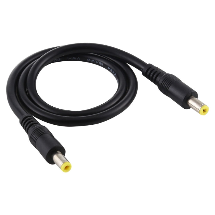 Cabo Adaptador Conector DC Plug Macho para Macho 5.5 x 2.5mm, 50cm, 1m, 1.5m
