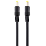 Cabo Adaptador Conector DC Plug Macho para Macho 5.5 x 2.5mm, 50cm, 1m, 1.5m