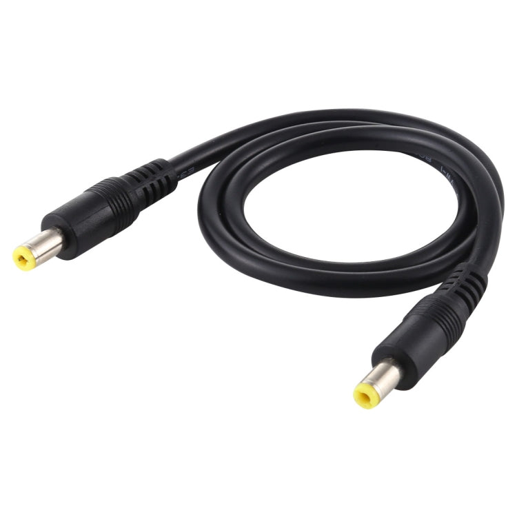 Cabo Adaptador Conector DC Plug Macho para Macho 5.5 x 2.5mm, 50cm, 1m, 1.5m