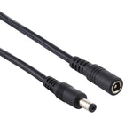 Cabo de Extensão de Energia DC Plug Fêmea para Macho 5.5 x 2.1mm, 1m, 1.5m, 3m, 5m, 10m