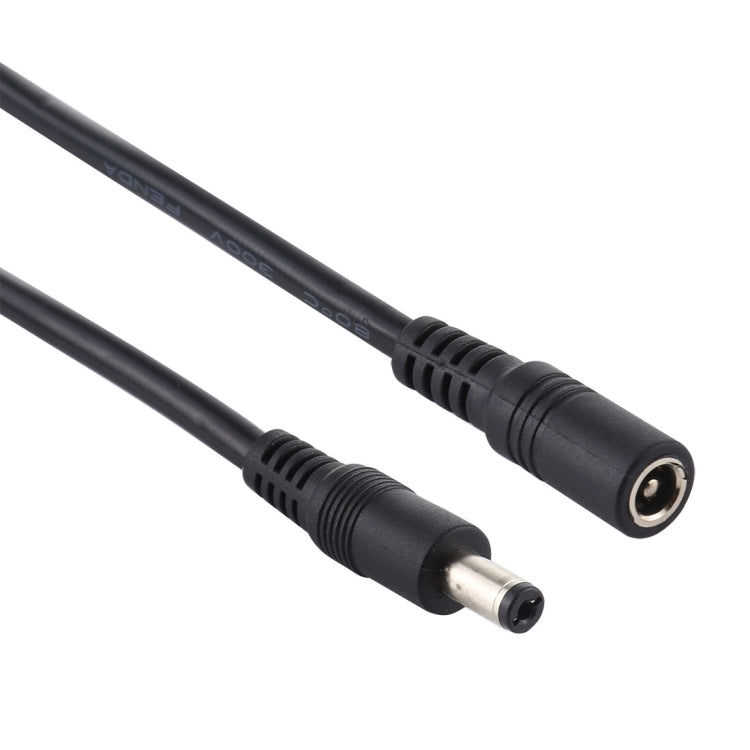 Cabo de Extensão de Energia DC Plug Fêmea para Macho 5.5 x 2.1mm, 1m, 1.5m, 3m, 5m, 10m