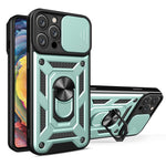 Capa de telemóvel TPU+PC com design de tampa deslizante para câmara, para iPhone 17e / 16e, para iPhone 17 Pro Max, para iPhone 17 Pro, para iPhone 17, para iPhone Air, para iPhone 16 Pro Max