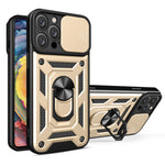 Capa de telemóvel TPU+PC com design de tampa deslizante para câmara, para iPhone 17e / 16e, para iPhone 17 Pro Max, para iPhone 17 Pro, para iPhone 17, para iPhone Air, para iPhone 16 Pro Max