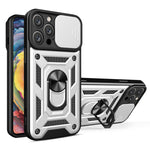Capa de telemóvel TPU+PC com design de tampa deslizante para câmara, para iPhone 17e / 16e, para iPhone 17 Pro Max, para iPhone 17 Pro, para iPhone 17, para iPhone Air, para iPhone 16 Pro Max