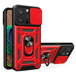 Capa de telemóvel TPU+PC com design de tampa deslizante para câmara, para iPhone 16 Pro, para iPhone 16 Plus, para iPhone 16, para iPhone 15 Pro