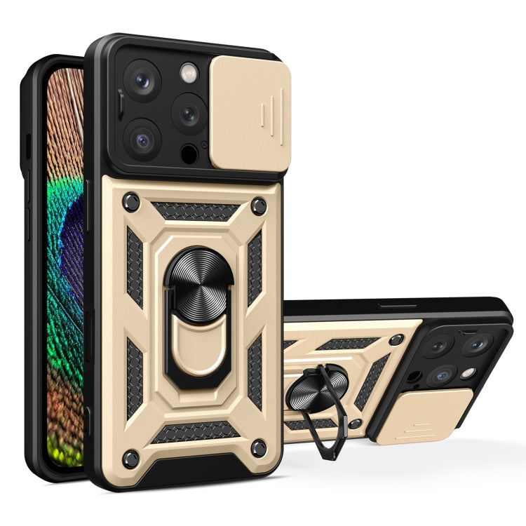 Capa de telemóvel TPU+PC com design de tampa deslizante para câmara, para iPhone 16 Pro, para iPhone 16 Plus, para iPhone 16, para iPhone 15 Pro