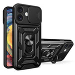Capa de telemóvel TPU+PC com design de tampa deslizante para câmara, para iPhone 16 Pro, para iPhone 16 Plus, para iPhone 16, para iPhone 15 Pro