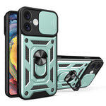 Capa de telemóvel TPU+PC com design de tampa deslizante para câmara, para iPhone 16 Pro, para iPhone 16 Plus, para iPhone 16, para iPhone 15 Pro