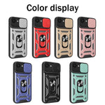 Capa de telemóvel TPU+PC com design de tampa deslizante para câmara, para iPhone 17e / 16e, para iPhone 17 Pro Max, para iPhone 17 Pro, para iPhone 17, para iPhone Air, para iPhone 16 Pro Max
