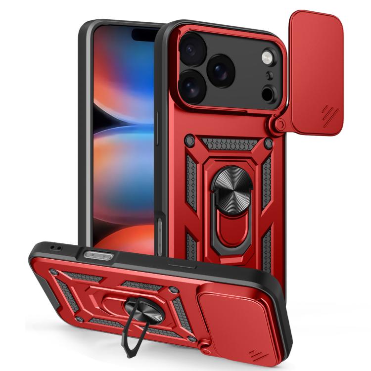 Capa de telemóvel TPU+PC com design de tampa deslizante para câmara, para iPhone 17e / 16e, para iPhone 17 Pro Max, para iPhone 17 Pro, para iPhone 17, para iPhone Air, para iPhone 16 Pro Max
