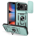 Capa de telemóvel TPU+PC com design de tampa deslizante para câmara, para iPhone 17e / 16e, para iPhone 17 Pro Max, para iPhone 17 Pro, para iPhone 17, para iPhone Air, para iPhone 16 Pro Max