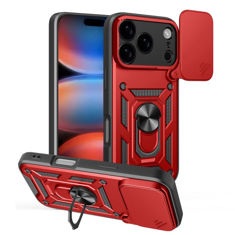 Capa de telemóvel TPU+PC com design de tampa deslizante para câmara, para iPhone 17e / 16e, para iPhone 17 Pro Max, para iPhone 17 Pro, para iPhone 17, para iPhone Air, para iPhone 16 Pro Max
