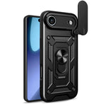 Capa de telemóvel TPU+PC com design de tampa deslizante para câmara, para iPhone 17e / 16e, para iPhone 17 Pro Max, para iPhone 17 Pro, para iPhone 17, para iPhone Air, para iPhone 16 Pro Max