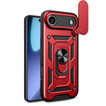 Capa de telemóvel TPU+PC com design de tampa deslizante para câmara, para iPhone 17e / 16e, para iPhone 17 Pro Max, para iPhone 17 Pro, para iPhone 17, para iPhone Air, para iPhone 16 Pro Max