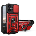Capa de telemóvel TPU+PC com design de tampa deslizante para câmara, para iPhone 17e / 16e, para iPhone 17 Pro Max, para iPhone 17 Pro, para iPhone 17, para iPhone Air, para iPhone 16 Pro Max