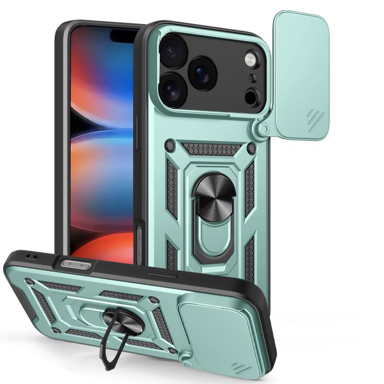 Capa de telemóvel TPU+PC com design de tampa deslizante para câmara, para iPhone 17e / 16e, para iPhone 17 Pro Max, para iPhone 17 Pro, para iPhone 17, para iPhone Air, para iPhone 16 Pro Max