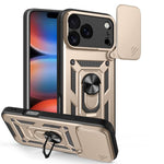 Capa de telemóvel TPU+PC com design de tampa deslizante para câmara, para iPhone 17e / 16e, para iPhone 17 Pro Max, para iPhone 17 Pro, para iPhone 17, para iPhone Air, para iPhone 16 Pro Max