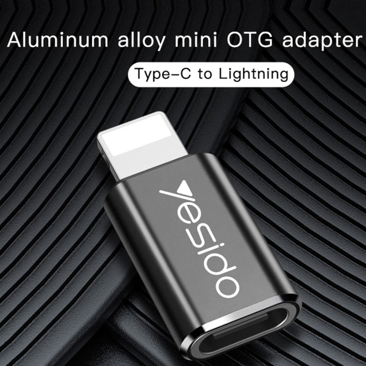 Yesido GS03 Adaptador de Carregamento 8 Pinos para Type-C