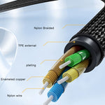 Adaptador de Áudio Feminino Yesido YAU38 Type-C para 3.5mm, YAU38
