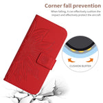 Capa de telemóvel em pele com relevo de girassol Skin Feel e cordão, para iPhone 17e / 16e, para iPhone 17 Pro Max, para iPhone 17 Pro, para iPhone 17