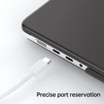 Capa protetora translúcida fosca para portátil, para MacBook Air 13 polegadas A1932/A2179/A2337, para MacBook Pro 16 polegadas A2141, para MacBook Air 13,3 polegadas A1466 / A1369