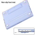 Capa protetora translúcida fosca para portátil, para MacBook Pro 16,2 polegadas 2026 A3428 / A3429, para MacBook Pro 14,2 polegadas 2026 A3427 / A3426, para MacBook Air 15,3 polegadas 2026 M5 A3448, para MacBook Air 13,6 polegadas 2026 M5 A3449