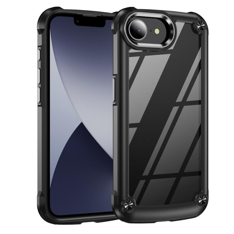 Capa de telemóvel com proteção de lente TPU + PC, para iPhone 17e / 16e, para iPhone 17 Pro Max, para iPhone 17 Pro, para iPhone 17, para iPhone Air, para iPhone 16 Pro Max, para iPhone 16 Pro, para iPhone 16 Plus, para iPhone 16