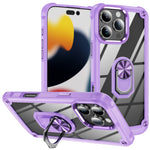 Capa para telemóvel com proteção de lente TPU + PC com suporte de anel, para iPhone 17e / 16e, para iPhone 17 Pro Max, para iPhone 17, para iPhone Air, para iPhone 16 Pro Max, para iPhone 16 Pro, para iPhone 16 Plus, para iPhone 16, para iPhone 15 Pro Max