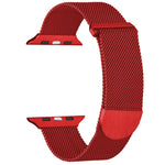 Correia de relógio magnética metálica milanesa, para Apple Watch 6 44mm, para Apple Watch 5 44mm, para Apple Watch 5 40mm