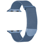 Correia de relógio magnética metálica milanesa, para Apple Watch 6 44mm, para Apple Watch 5 44mm, para Apple Watch 5 40mm