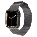 Correia de relógio magnética metálica milanesa, para Apple Watch 3 42mm, para Apple Watch 2 42mm, para Apple Watch 2 38mm