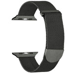 Correia de relógio magnética metálica milanesa, para Apple Watch 3 42mm, para Apple Watch 2 42mm, para Apple Watch 2 38mm