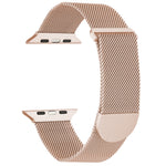 Correia de relógio magnética metálica milanesa, para Apple Watch 3 42mm, para Apple Watch 2 42mm, para Apple Watch 2 38mm