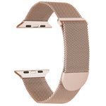 Correia de relógio magnética metálica milanesa, para Apple Watch 3 42mm, para Apple Watch 2 42mm, para Apple Watch 2 38mm