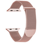 Correia de relógio magnética metálica milanesa, para Apple Watch 3 42mm, para Apple Watch 2 42mm, para Apple Watch 2 38mm