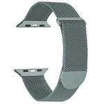 Correia de relógio magnética metálica milanesa, para Apple Watch SE 2023 40mm, para Apple Watch Ultra 2 49mm, para Apple Watch 8 45mm