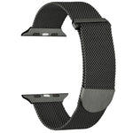 Correia de relógio magnética metálica milanesa, para Apple Watch SE 2022 40mm, para Apple Watch 9 45mm, para Apple Watch 9 41mm