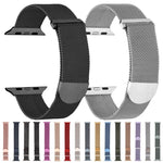 Correia de relógio magnética metálica milanesa, para Apple Watch SE 2023 44mm, para Apple Watch Ultra 49mm, para Apple Watch 8 41mm