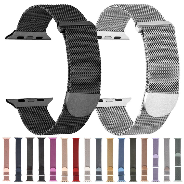 Milanese Metal Magnetic Watch Band, For Apple Watch 4 44mm, For Apple Watch 4 40mm, For Apple Watch 3 38mm