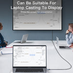 Cabo Adaptador Yesido HM10 USB-C / Tipo-C para HDMI HD, HM10