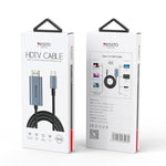 Cabo Adaptador Yesido HM10 USB-C / Tipo-C para HDMI HD, HM10