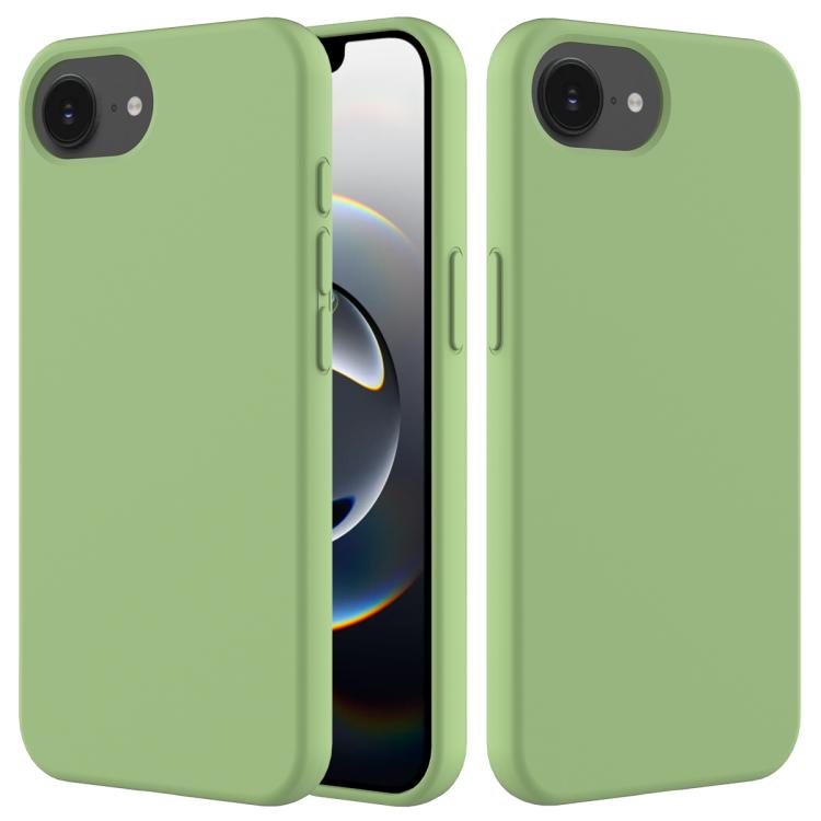 Capa para telemóvel em silicone de cor sólida, para iPhone 17e / 16e, para iPhone 17 Pro Max, para iPhone 17 Pro, para iPhone 17