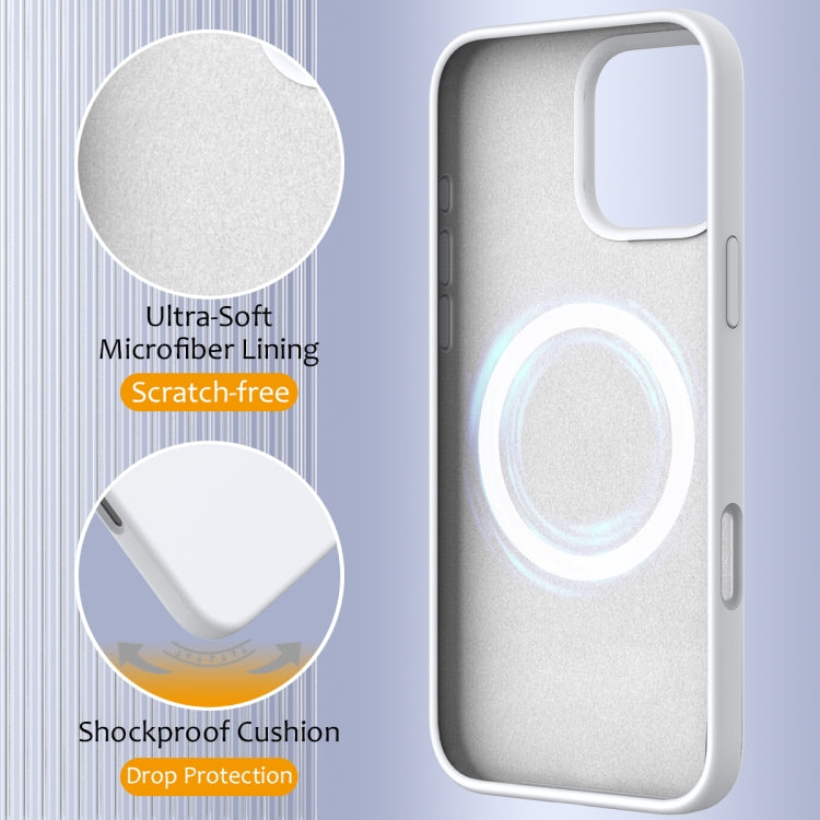 Capa de Silicone Antichoque Magsafe para Telemóvel, Para iPhone 16 Pro Max, Para iPhone 16 Pro, Para iPhone 16 Plus, Para iPhone 16, Para iPhone 15 Pro Max