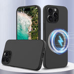 Capa de Silicone Antichoque Magsafe para Telemóvel, Para iPhone 16 Pro Max, Para iPhone 16 Pro, Para iPhone 16 Plus, Para iPhone 16, Para iPhone 15 Pro Max