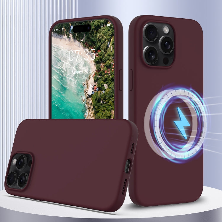 Capa de Silicone Antichoque Magsafe para Telemóvel, Para iPhone 16 Pro Max, Para iPhone 16 Pro, Para iPhone 16 Plus, Para iPhone 16, Para iPhone 15 Pro Max