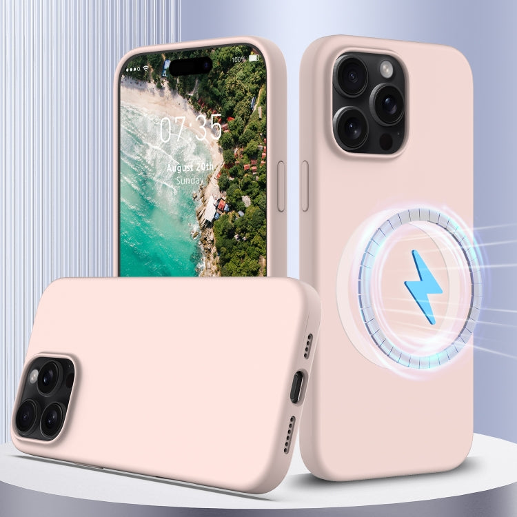 Capa de Silicone Antichoque Magsafe para Telemóvel, Para iPhone 16 Pro Max, Para iPhone 16 Pro, Para iPhone 16 Plus, Para iPhone 16, Para iPhone 15 Pro Max