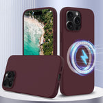 Capa de Silicone Antichoque Magsafe para Telemóvel, Para iPhone 16 Pro Max, Para iPhone 16 Pro, Para iPhone 16 Plus, Para iPhone 16, Para iPhone 15 Pro Max