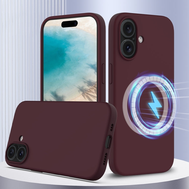 Capa de Silicone Antichoque Magsafe para Telemóvel, Para iPhone 16 Pro Max, Para iPhone 16 Pro, Para iPhone 16 Plus, Para iPhone 16, Para iPhone 15 Pro Max