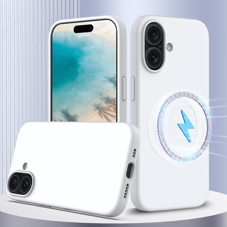 Capa de Silicone Antichoque Magsafe para Telemóvel, Para iPhone 16 Pro Max, Para iPhone 16 Pro, Para iPhone 16 Plus, Para iPhone 16, Para iPhone 15 Pro Max